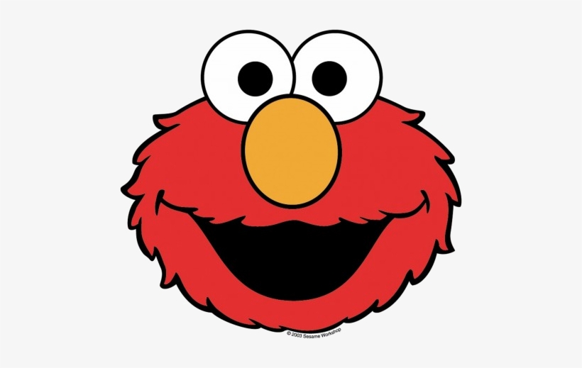 Elmo Birthday Party Ideas - Sesame Street Elmo Face, transparent png #52938