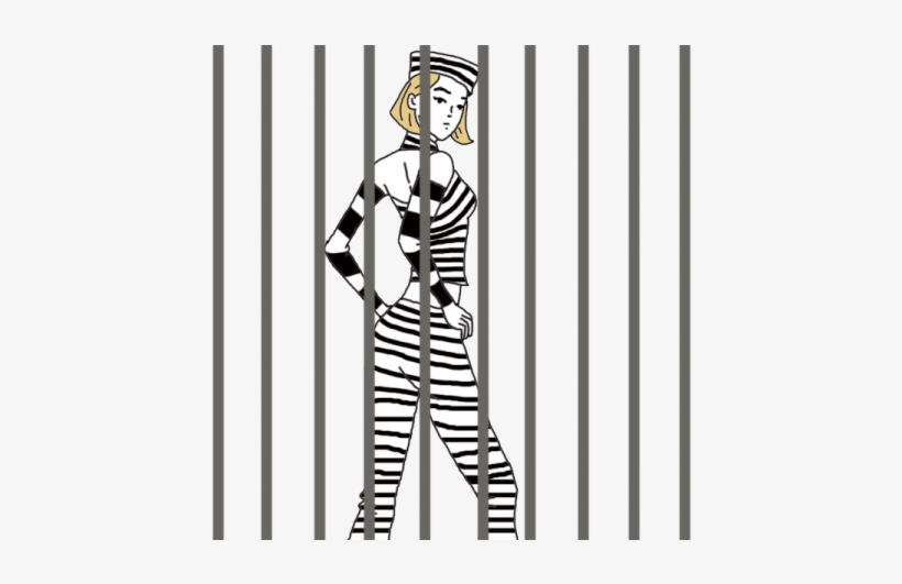 Criminal Drawing Jail Bar - Png Transparente Cage Prison, transparent png #53341