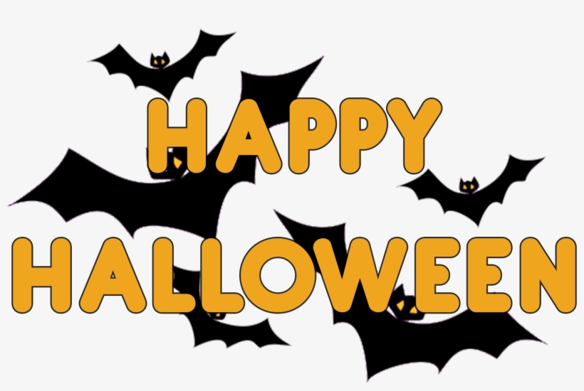 Transparent Happy Halloween Bat, transparent png #53385