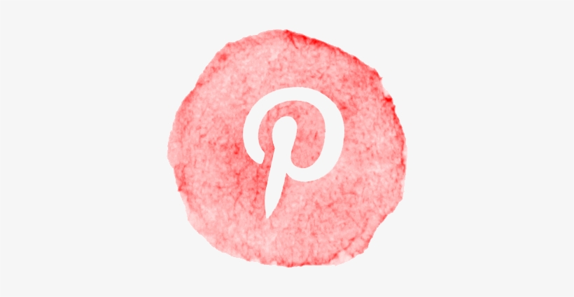 Pinterest - Social Media Icons Png Watercolor, transparent png #53407