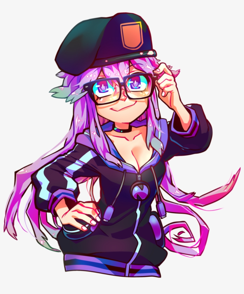 [cm] Nepped Waifu By Krooked-glasses On Deviantart - Krooked Glasses Art Style, transparent png #53427