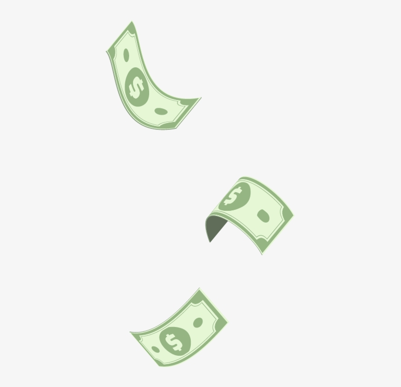 Money Falling Png - Graphic Design, transparent png #53429