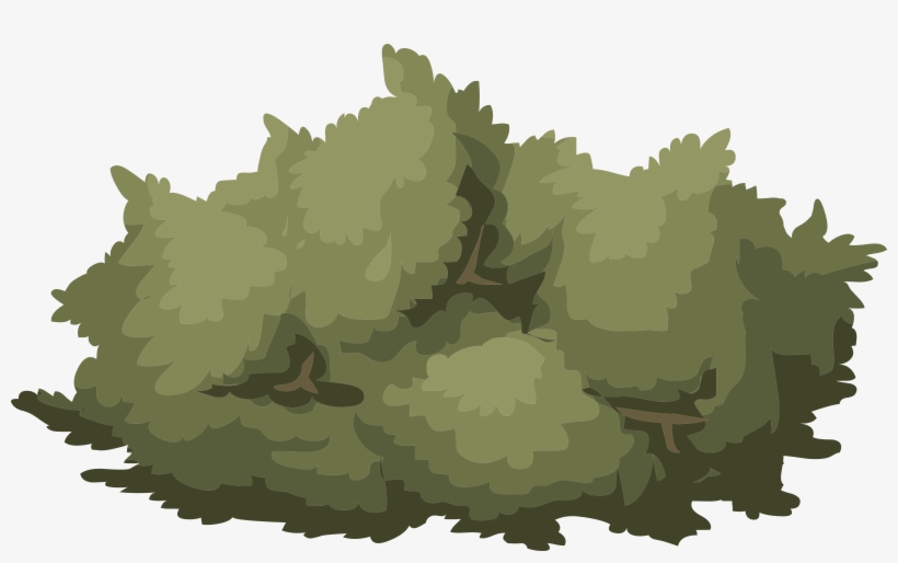 Mountain Transparent Bush - Bush Vector Png, transparent png #53634