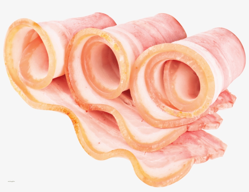 Bacon Slices Three Transparent Png, transparent png #53635