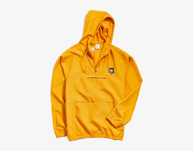 adidas hip packable jacket yellow