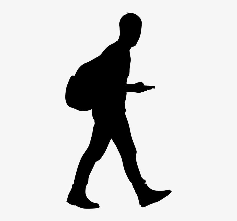 Men Silhouette Png Pic - Silhouette, transparent png #53729
