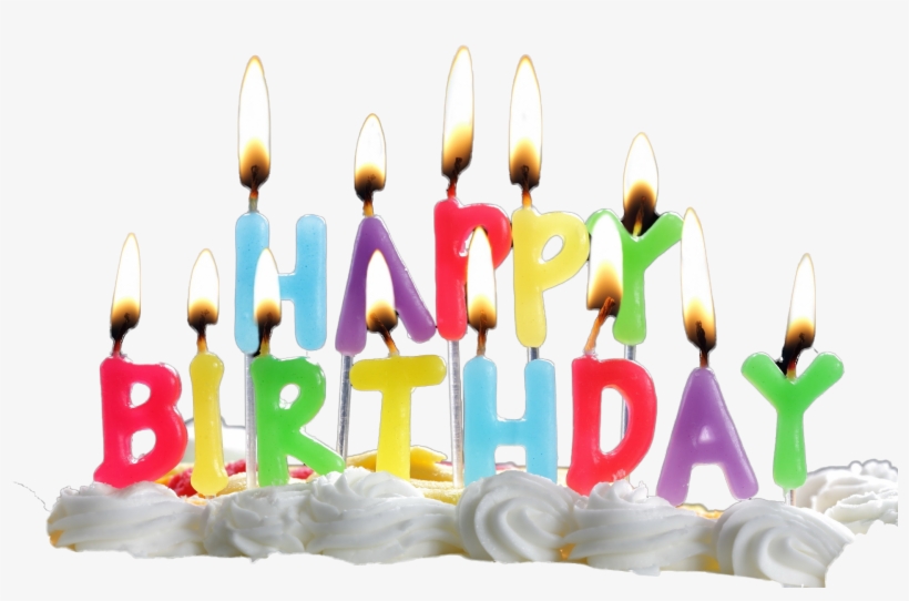 Batman Birthday Cake - Birthday Candle Images Png, transparent png #54037