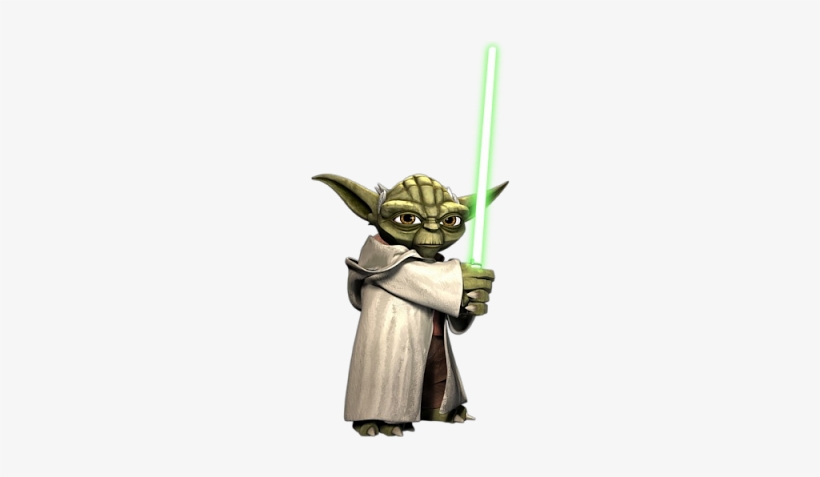 Master Jedi Yoda-2 - Star Wars La Guerra De Los Clones Yoda, transparent png #54182