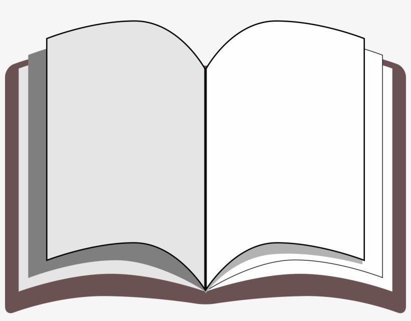 Free Open Book Clipart Public Domain Open Book Clip - Logo Open Book Png, transparent png #54277