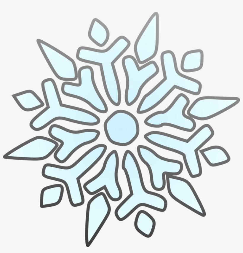 Clip Arts Related To - Snowflake Clip Art, transparent png #54295