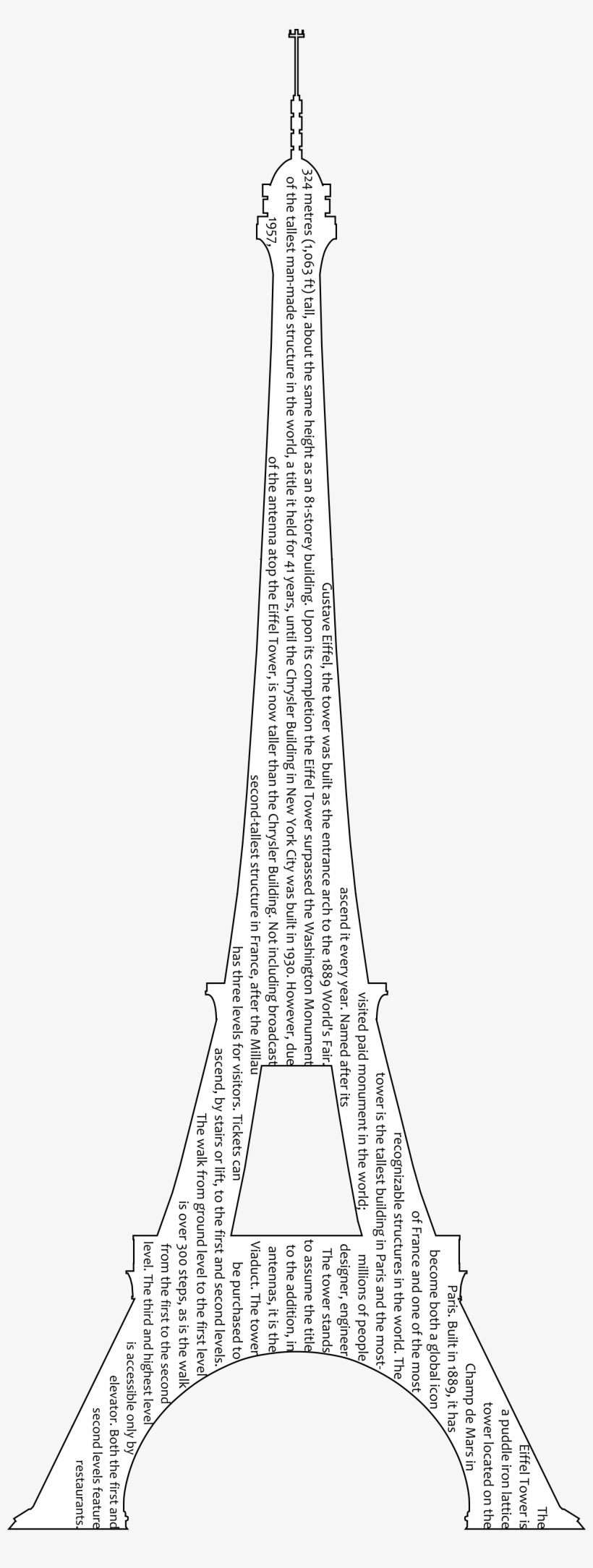 Eiffel Tower In Winter - Transmission Tower, transparent png #54340