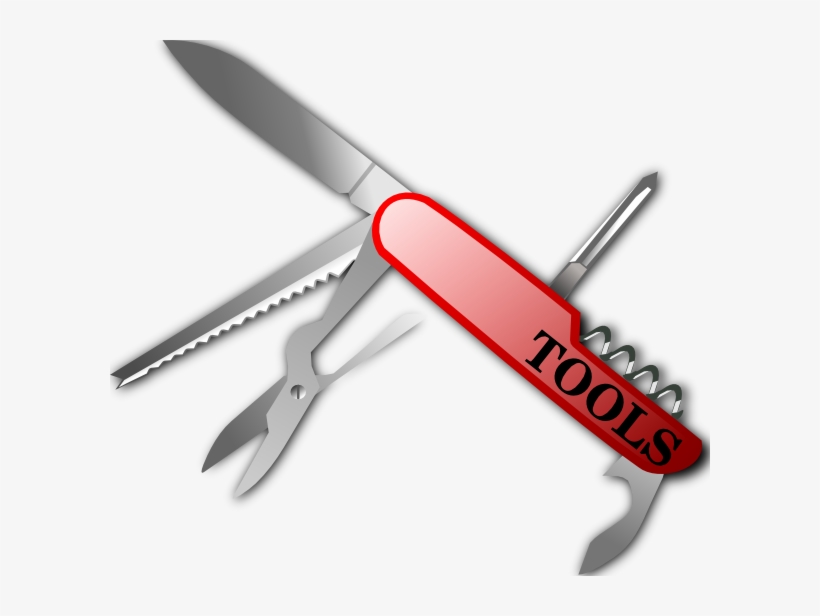 Free Vector Swiss Knife Clip Art - Pen Knife Clipart, transparent png #54367