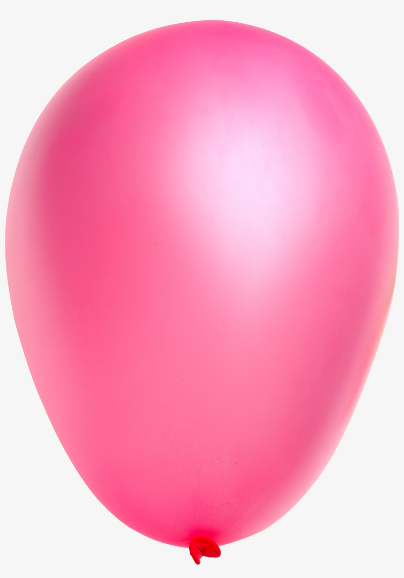 Pink Balloon Png Image - Water Balloon No Background, transparent png #54487