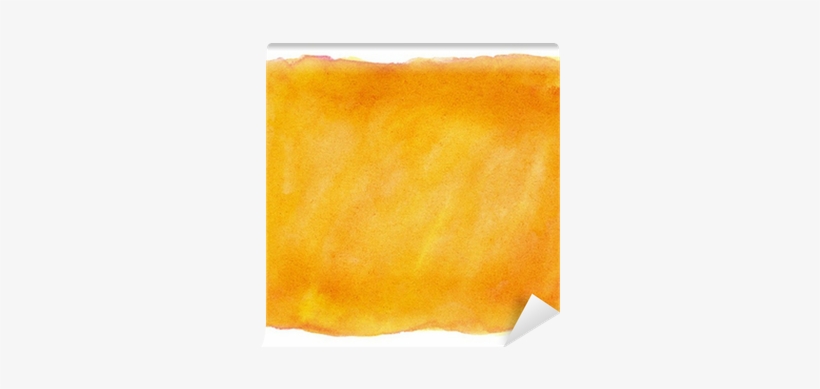 Abstract Orange Watercolor Background - Painting, transparent png #54551