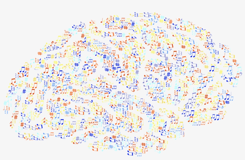 This Free Icons Png Design Of Musical Brain No Background, transparent png #54555