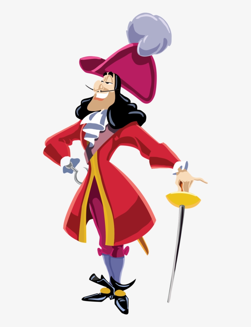 Disney Captain Hook Png, transparent png #54782