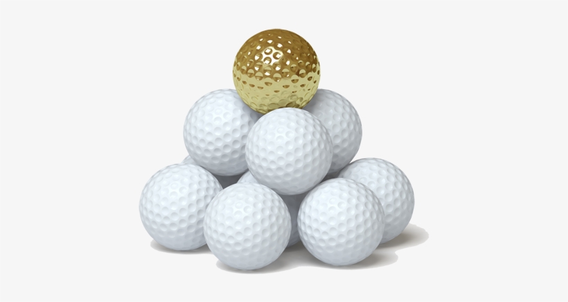 Golf Ball Png Image Transparent - Golf Club And Ball Png, transparent png #54999