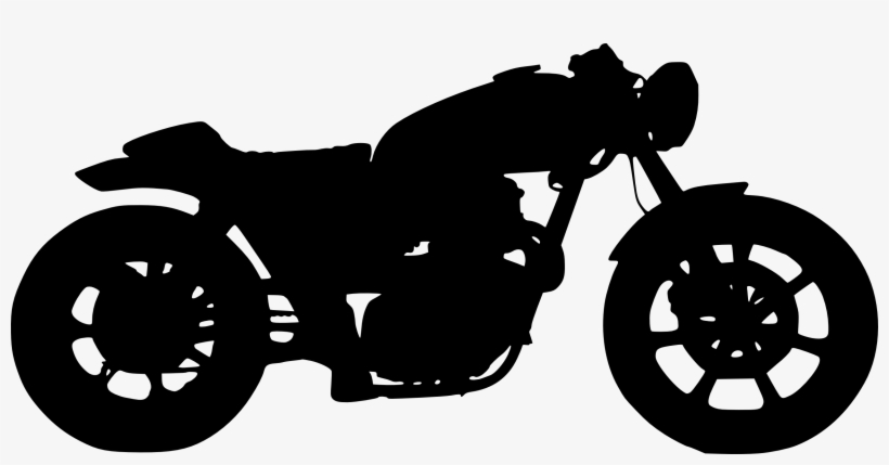 Motorcycle Silhouette Png - Motorcycle Png, transparent png #55226
