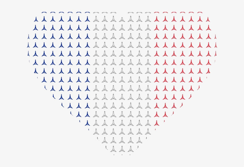 French Flag Eiffel Tower Png, transparent png #55229