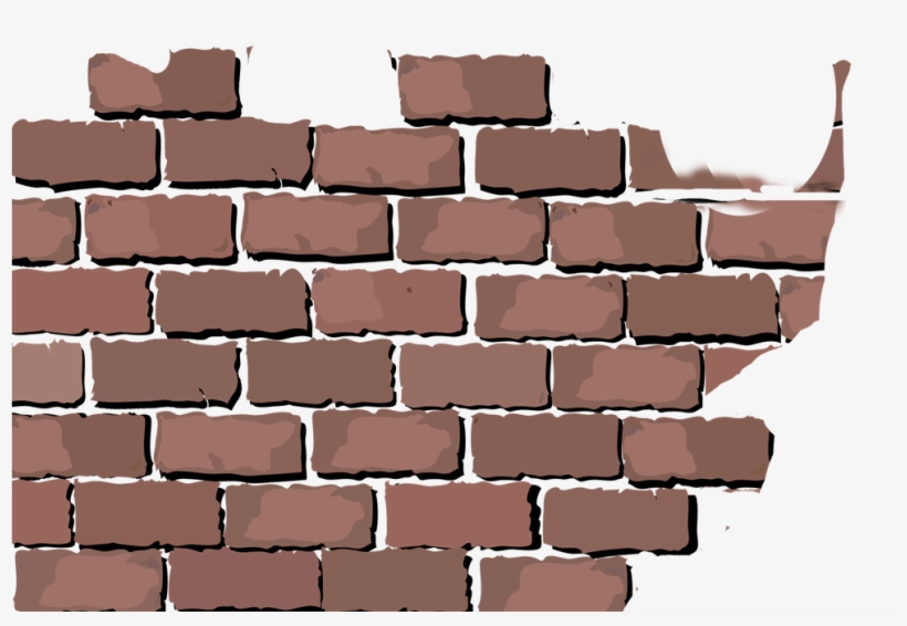 Paper Brick Diagram Decorative - رسم طوب على جدار, transparent png #55403