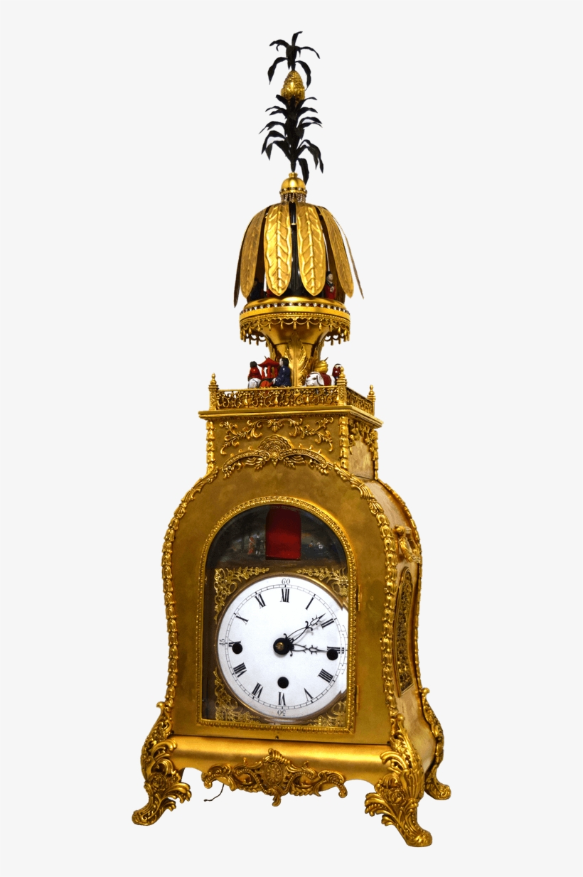 Two Rare Chinese Animated Bracket Clocks Are Expected - Antique, transparent png #55589