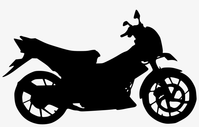 Free Download - Motorcycle Silhouette Png, transparent png #55661