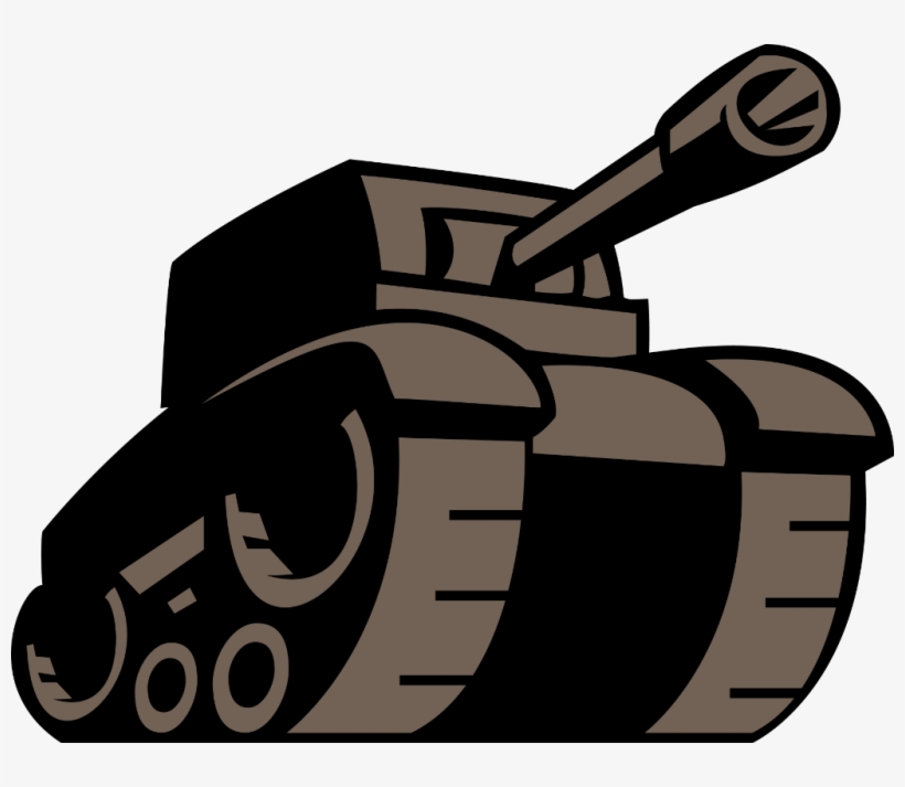 Cartoon Tank Png - Tank Png, transparent png #55825