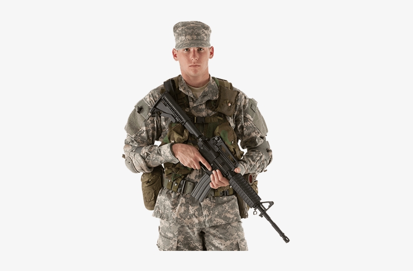 Us Soldier - Us Army Soldier Png, transparent png #56056