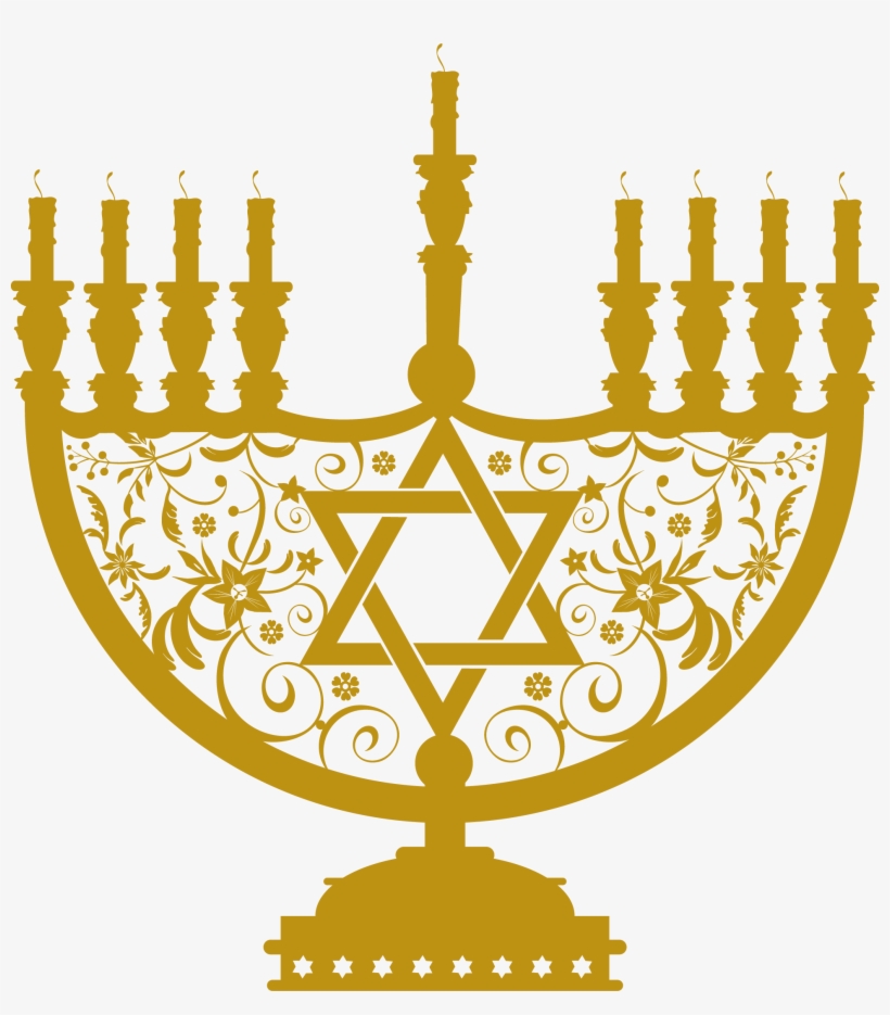 Candle Clipart Judaism - Hebrew Calendar 2018: 16 Month Calendar [book], transparent png #56138