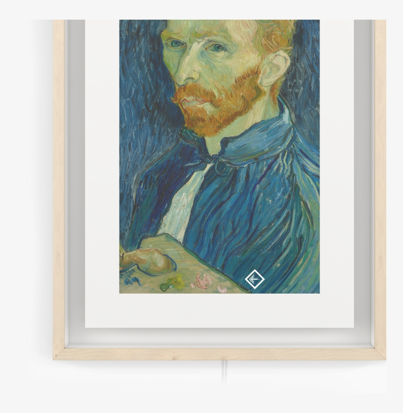 Meural Is A Beautiful Digital Canvas - Van Gogh Style Portrait, transparent png #56168
