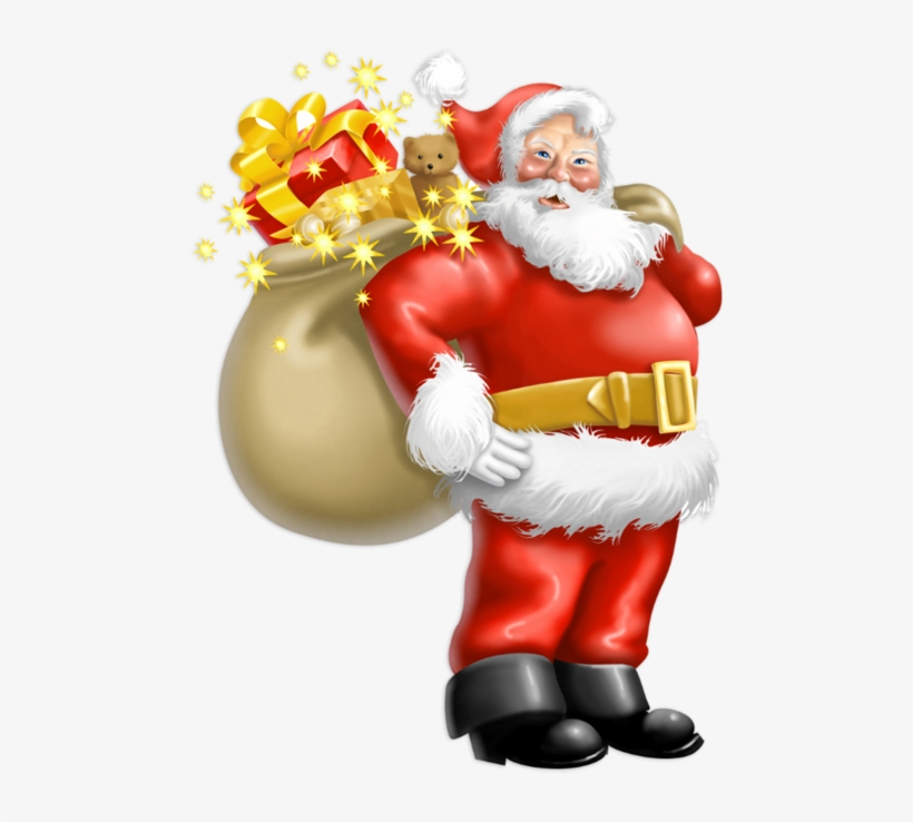 Picture Freeuse Download Transparent Claus With Gifts - Santa Claus Hd Wallpaper For Mobile, transparent png #56324