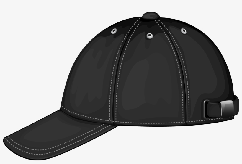 Black Baseball Cap Png Image Clipart - Cap Png, transparent png #56396