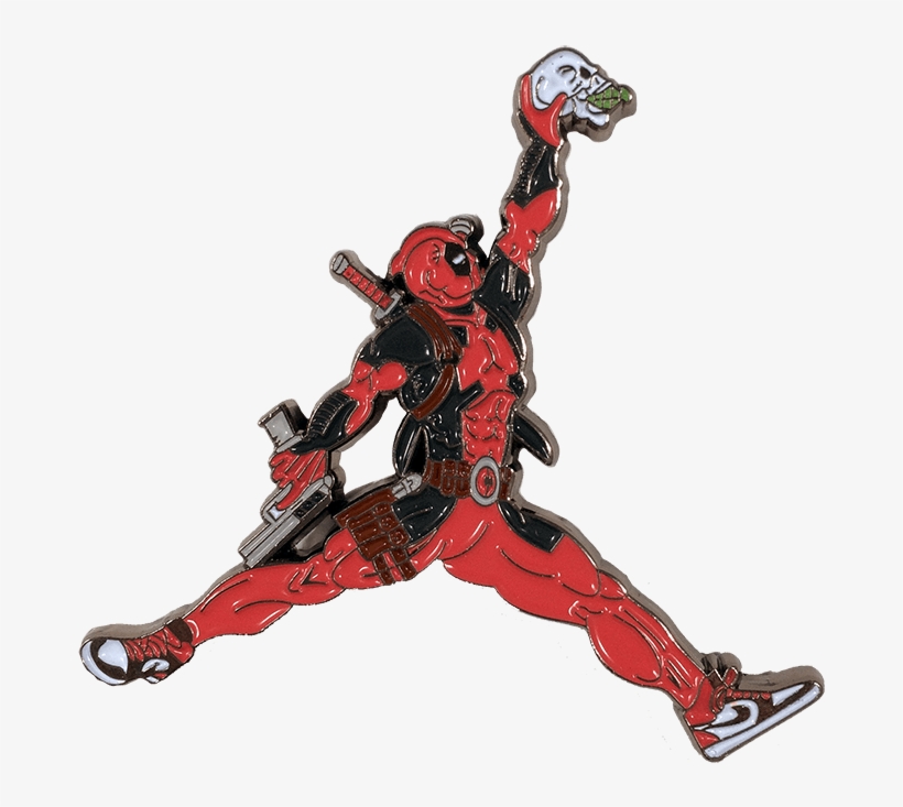 Air Deadpool Pin, Pin, Peabe, Peabe - Deadpool Basketball, transparent png #56882