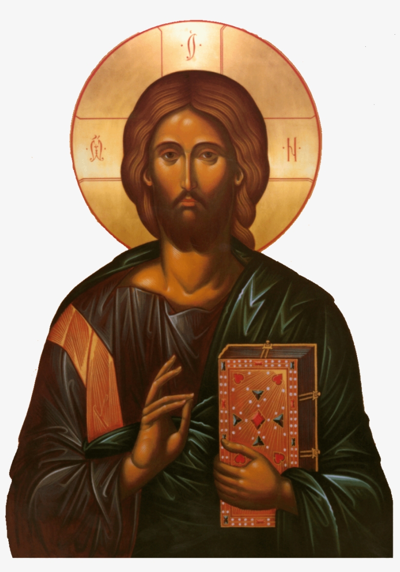 Christianity - Greek Orthodox Icons Jesus, transparent png #56907