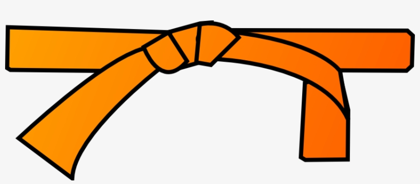 Ceinture Orange - Judo, transparent png #57138