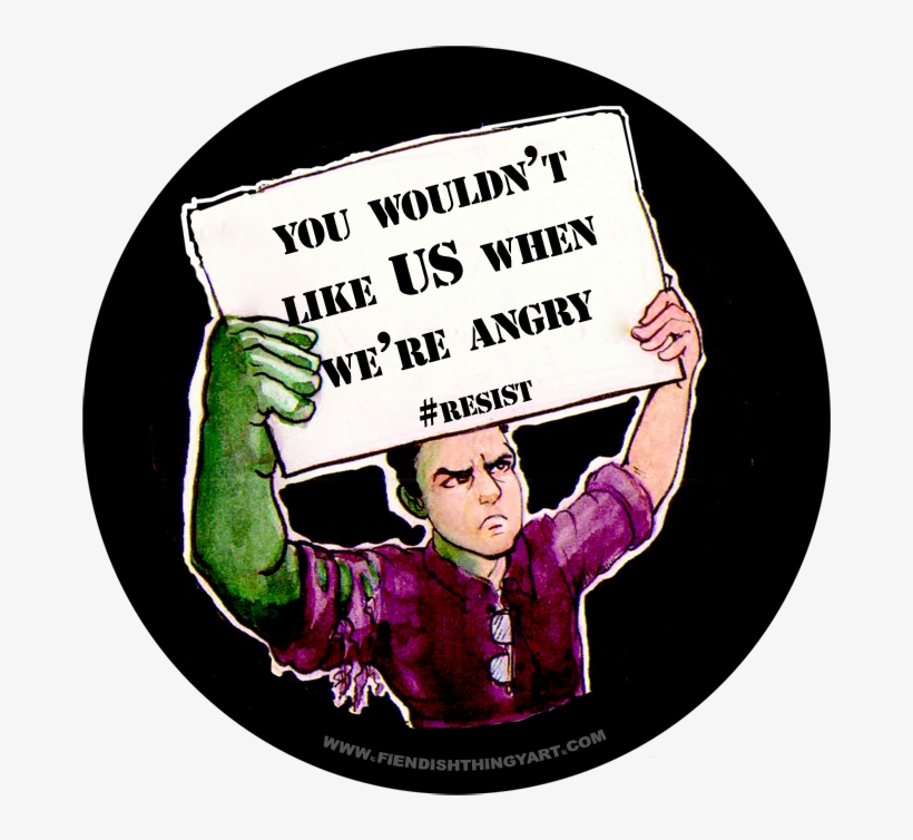 Bruce Hulk Protest - Upc Mediabox Hd Dvr, transparent png #57361