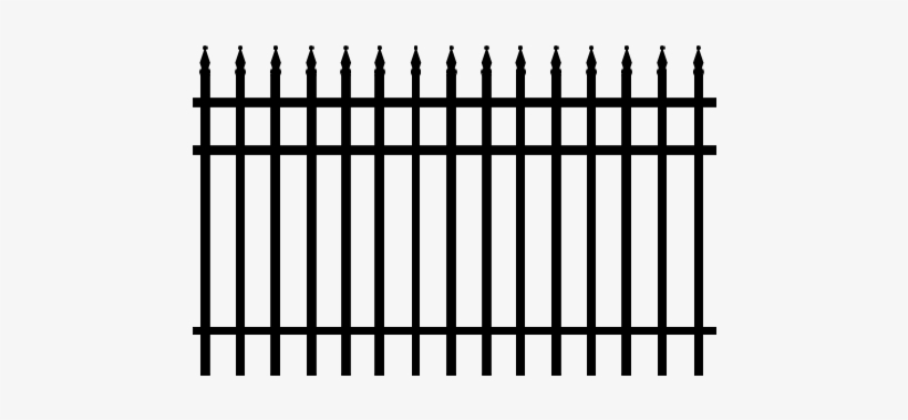 Iron Fence Png - Metal Fence Png, transparent png #57540