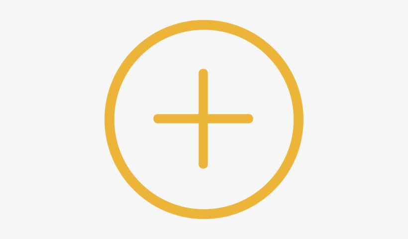 Plus Sign Icon In A Circle - Cross, transparent png #57579