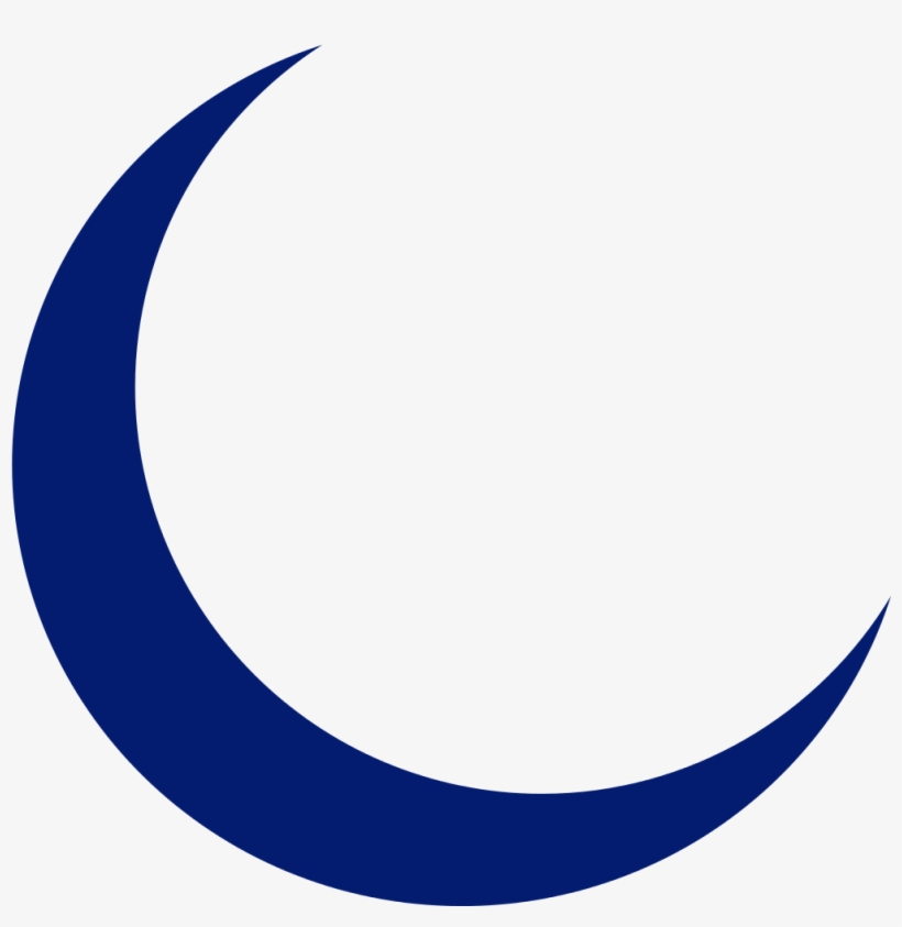 File Symbol Ksiezyc Wikimedia Commons Filesymbol Ksiezycsvg - Half Moon Vector Blue, transparent png #57583