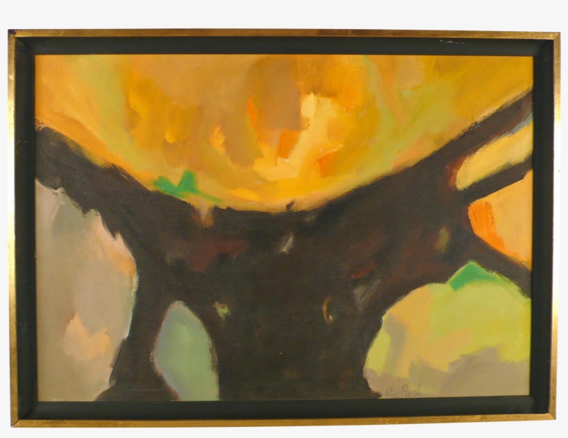 The Yawn- 1966 By Alice Bush - Modern Art, transparent png #57726