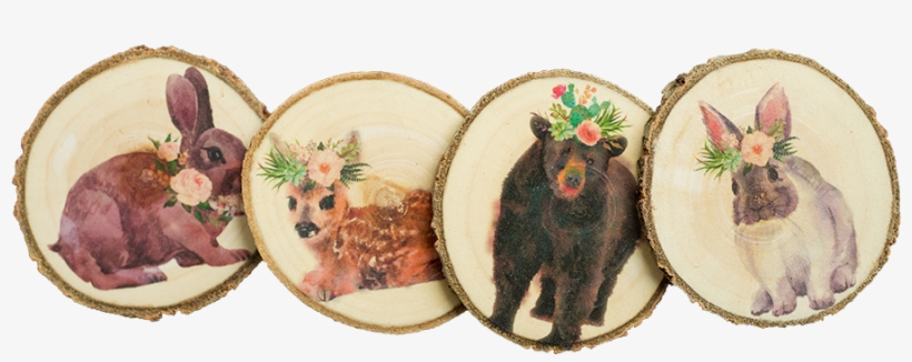 Floral Watercolor Animals - Watercolor Painting, transparent png #57831