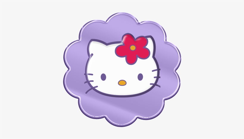 Buttons, Labels And Toppers - Happy Birthday Hello Kitty Animation, transparent png #57916