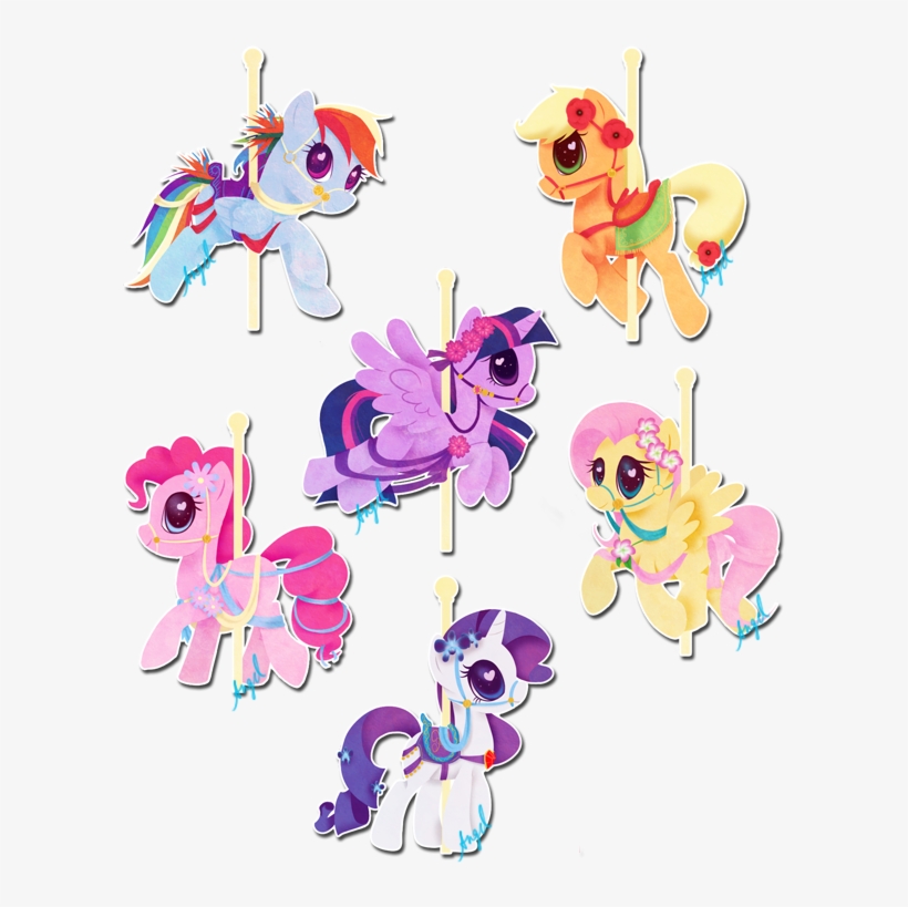 Rainbow Dash Pinkie Pie Pony Pink Product Clip Art - My Little Pony Carousel, transparent png #57982