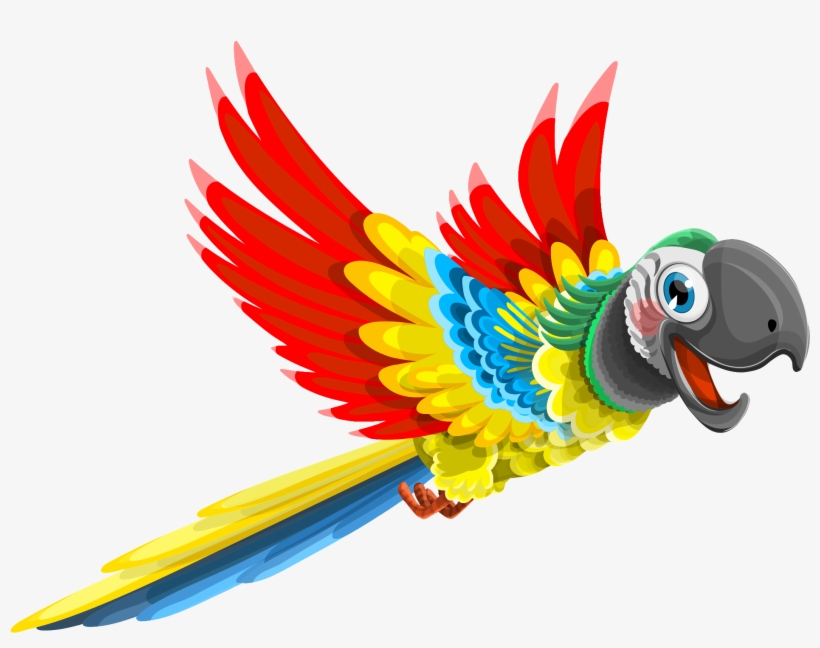 Parrot Vector Png Transparent Image - King And Macaw Parrots Story, transparent png #58034