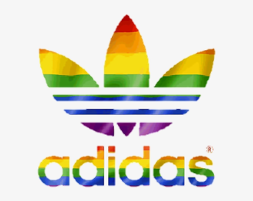 colorful adidas logo