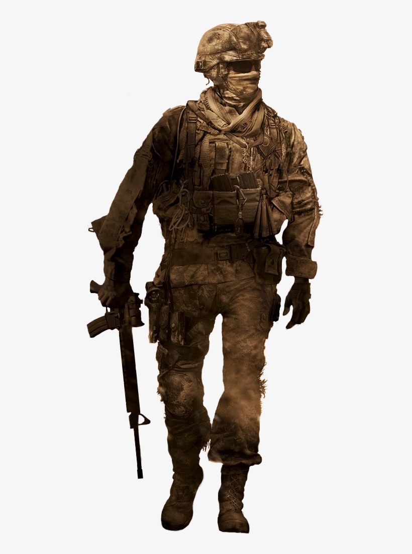 Cod Soldier - Call Of Duty Modern Warfare 2 Png, transparent png #58156