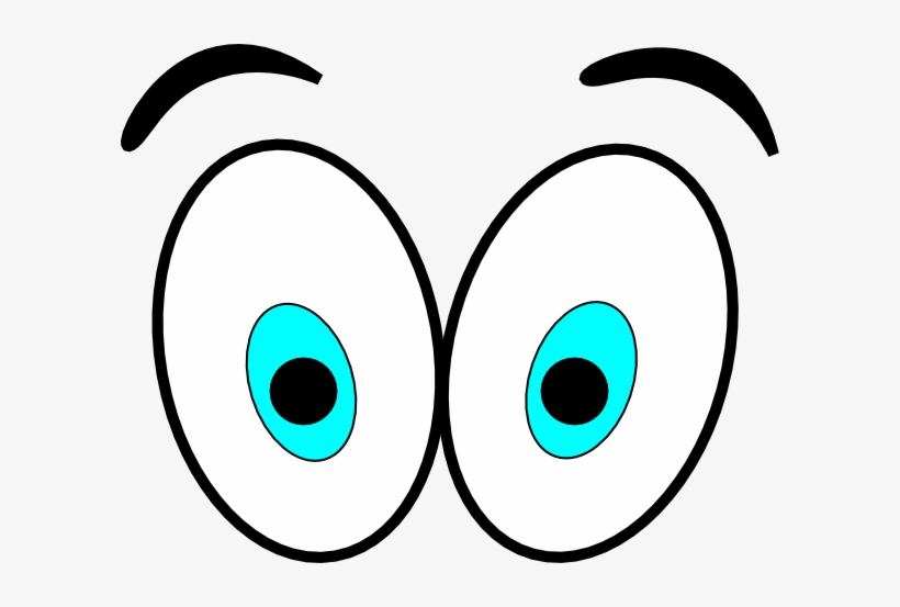 Cartoon Eyes Clip Art At Clker - Big Eyes Clipart, transparent png #58206