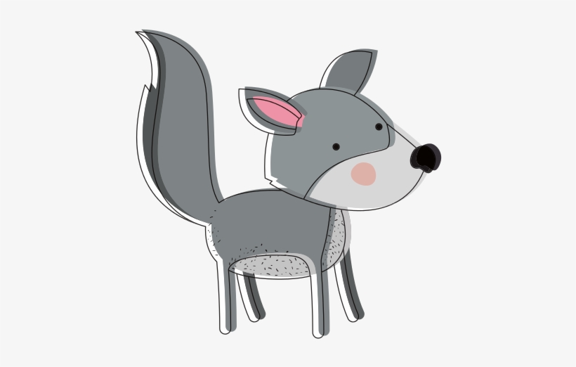 Picture Transparent Download Wolf Cartoon Icons By - Silhouette, transparent png #58359
