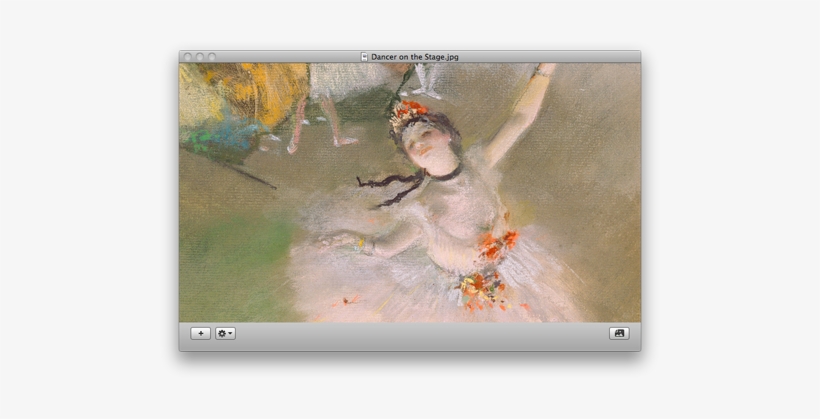 Mac Image Watermark - Edgar Degas, transparent png #58407