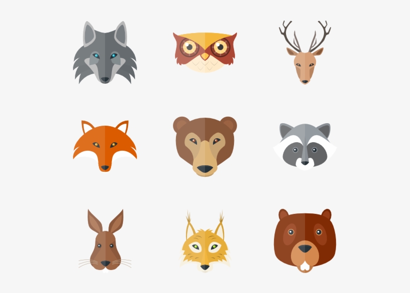 Zoo Animals Png Image Free Library - Animal Icons Png, transparent png #58410